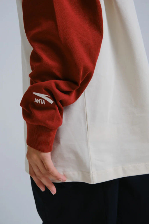 Лонгслив хлопок Белый - Anta фото 7