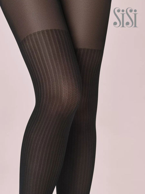 FINTA PARIGINA GESSATA (60/5)! - nero