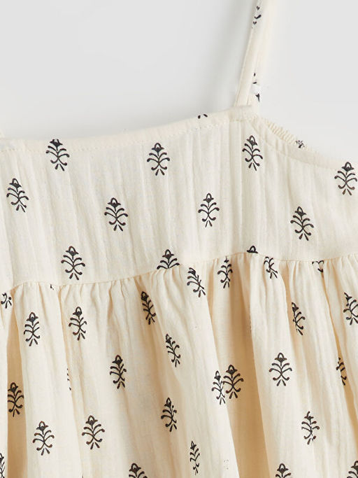 Kare Yaka K?z ?ocuk Elbise