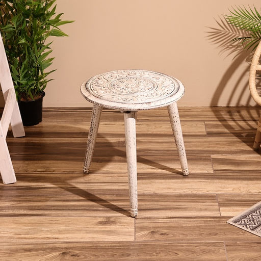 Столик кофейный, 45×45×50 см, манговое дерево