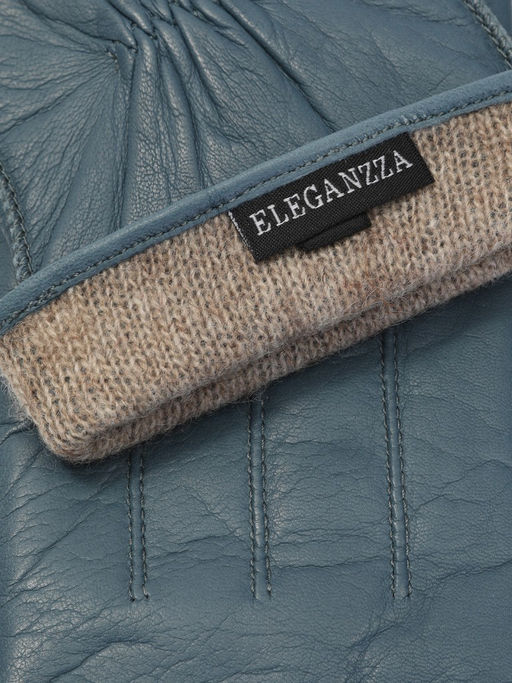 Перчатки женские ш+каш. OS01225 dusty blue - Eleganzza фото 3