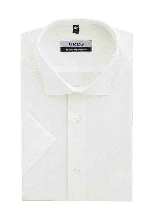 Сорочка мужская короткий рукав GREG 510/109/ALT/Z  фото 4