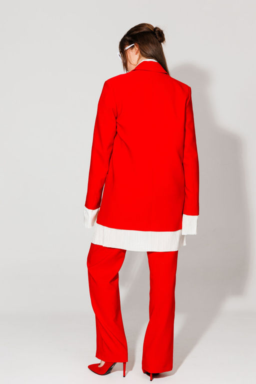 Костюм NIKVA н548-1 красный  фото 4