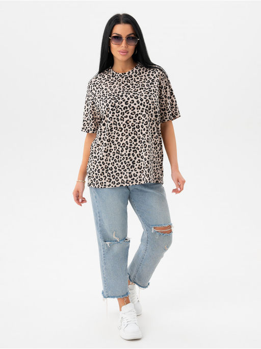 Футболка Леопард  женская - София фото 2