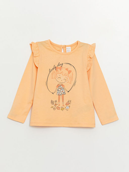 Bisiklet Yaka K?z Bebek Ti??rt 2li - Waikiki фото 2