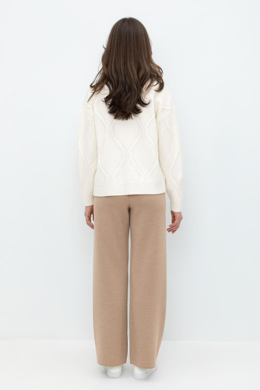 ЕВ 416/24ш/бежевый брюки жен - Very neat фото 4