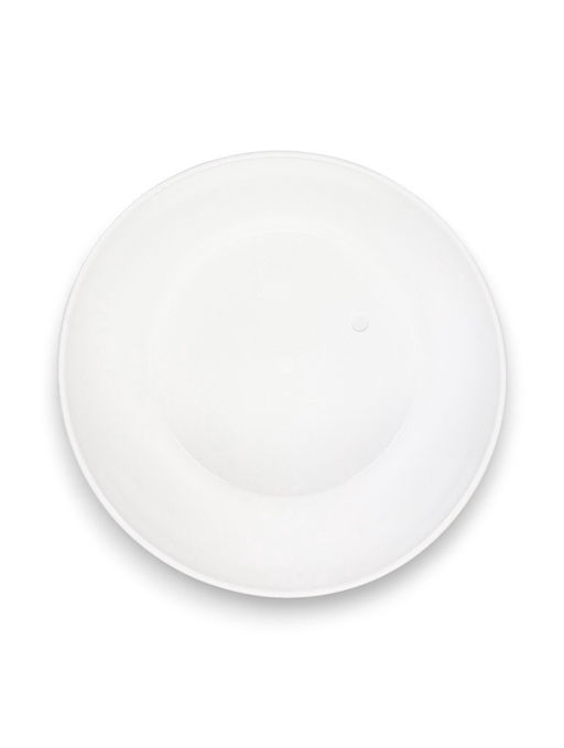 Цена за 3 шт. Горшок для цветов «Фиалочка», 800 мл, d=14 см, h=8 см, пластиковый, белый