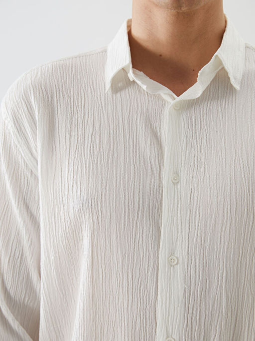 Regular Fit Uzun Kollu Erkek G?mlek