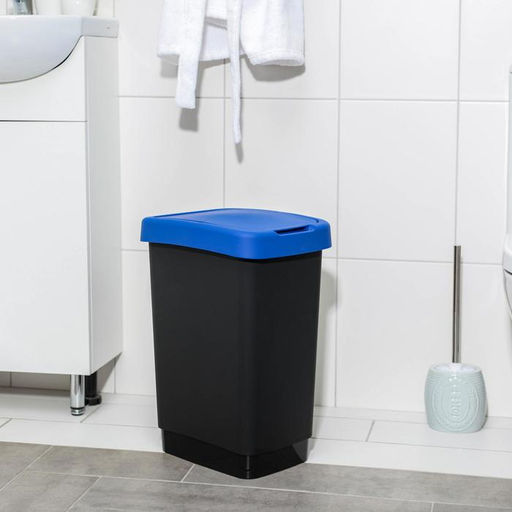 Контейнер для мусора «Твин», 25 л, синий