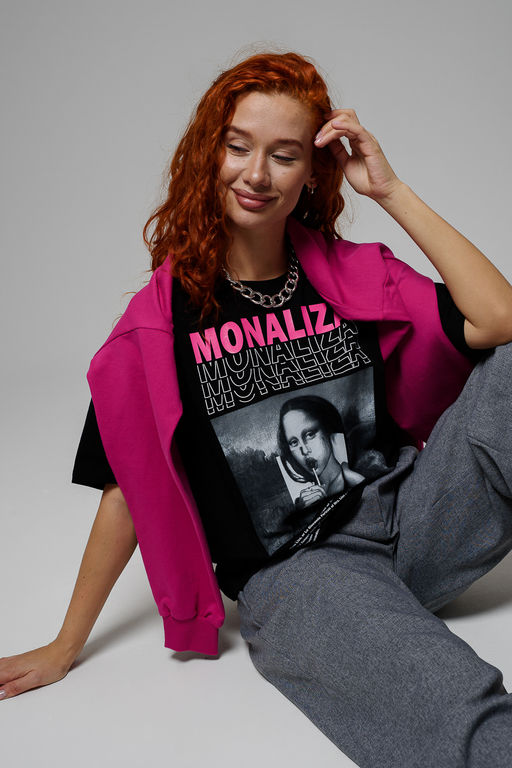 8506/1 Футболка женская оверсайз - Натали фото 112