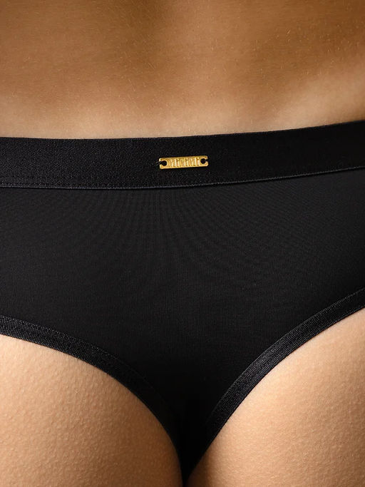 3211L DESIDERIO Трусы String (высокая линия талии) (ЧЗ) nero