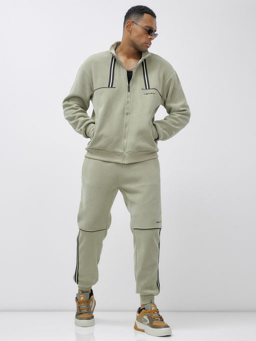 на флисе Спортивный костюм демисезонный светло-зеленого цвета - Mtforce фото 8
