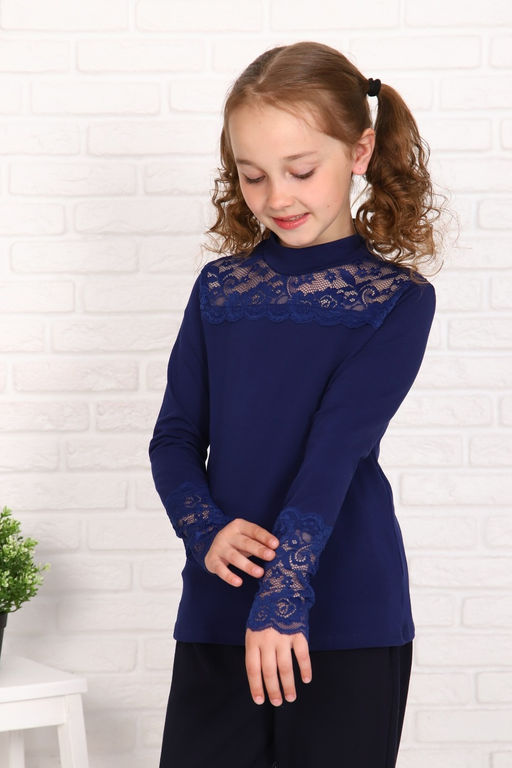 Кружевница блузка детская