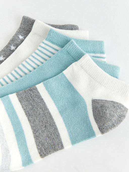 Desenli Kad?n Patik ?orap 5li Paket - Waikiki фото 3