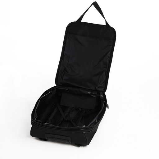 Чемодан на молнии, цвет чёрный - Simaland фото 8