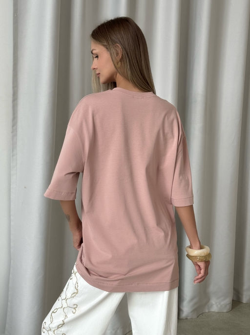 Футболка хлопок 95%, лайкра 5% - Binita фото 8