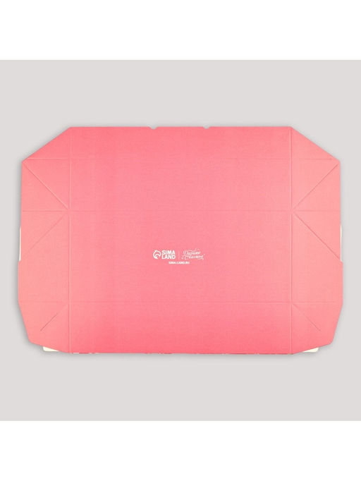 Цена за 5 шт. Коробка складная Поздравляю с 8 Марта!, 17?7?4 см