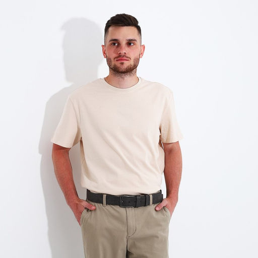 Ремень мужской, ширина 3,5 см, винт, пряжка металл, цвет серый - Simaland фото 3