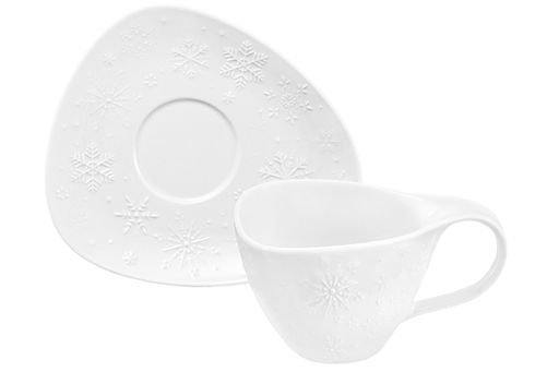 Чайная пара 2 пр. 350 мл Снежинки - Elan gallery фото 11