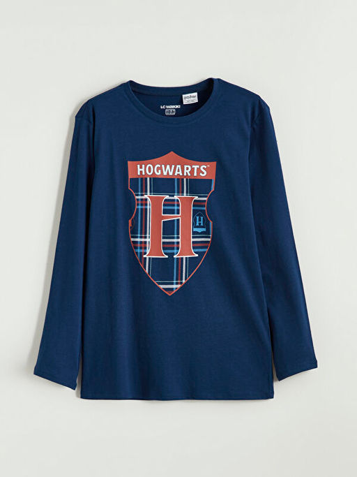 Harry Potter Bask?l? Erkek ?ocuk Pijama Tak?m