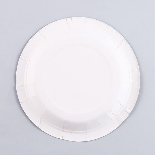 Тарелки бумажные С днём рождения, в наборе 6 штук, цвет синий - Страна карнавалия фото 4