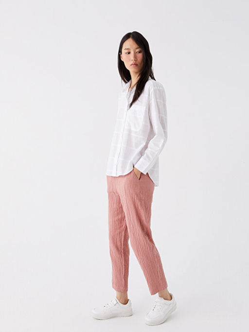 Beli Lastikli Havu? Kesim Kad?n Pantolon