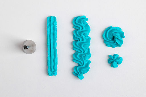 S-CHIEF SHF-0094 Кондитерская насадка d основания 18 мм нержавеющая сталь 1 шт № 13 листья