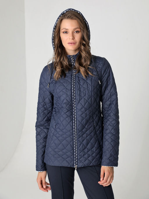 25125 Куртка т.синий - Dizzyway фото 2