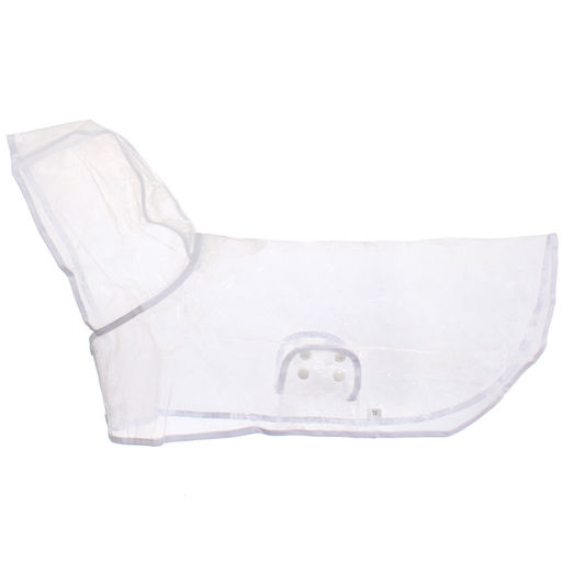 Дождевик для мелких пород собак "KOMFORT", прозрачный, р XL