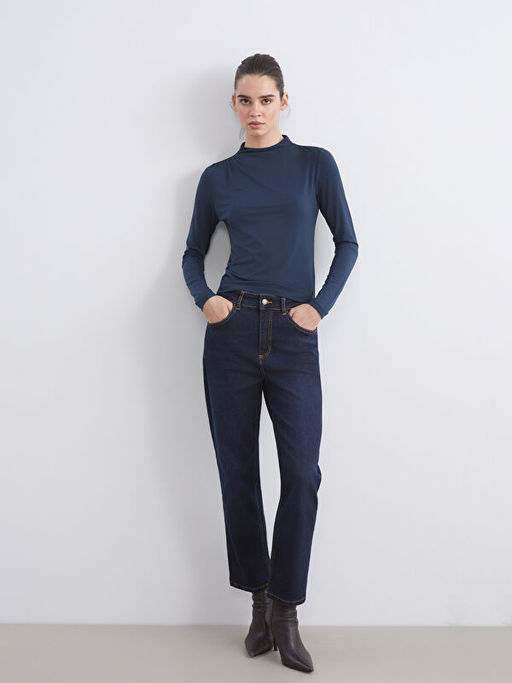 Slim Fit Kad?n Jean Pantolon