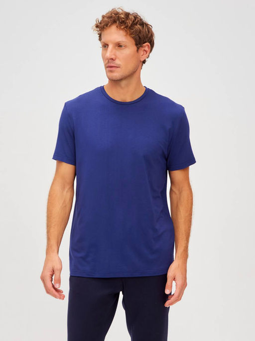 Футболка мужская короткий рукав GREG G145-V-INDIGO (синий)  фото 5