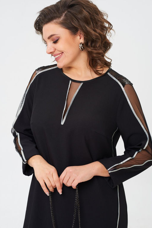 Платье Aira Style 24412 черный