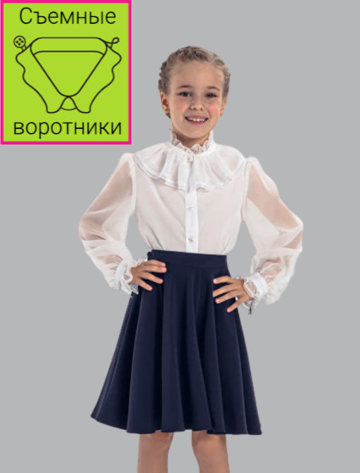 Блузка дев. О76557 - Карамелли фото 7