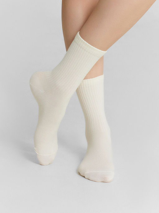 Носки женские высокие в наборе, 3 пары - Mark formelle фото 3