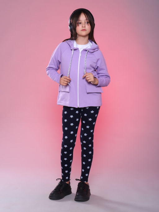 Толстовка Ася лаванда - Ладошки фото 3