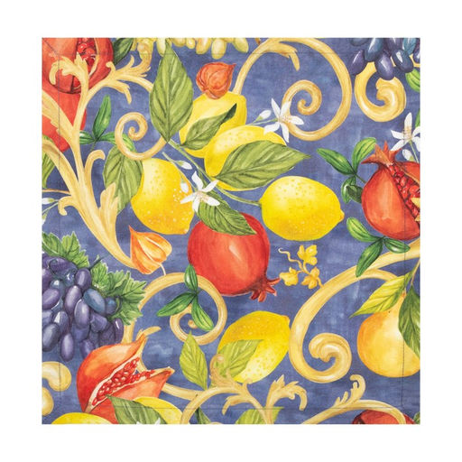 Набор кухонный «Этель» Southern fruits, скатерть 147×219 +/-2 см с ГМВО, салфетка 40×40 см - 12 шт.