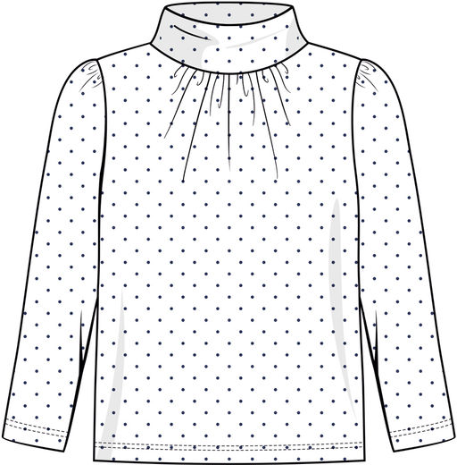 Свитер (водолазка) для девочки 61442 Lets go - Let's go фото 33