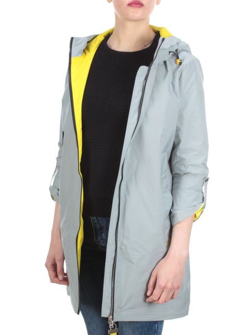 FY-906 GRAY Ветровка женская АЛИСА (100% полиэстер) - Фабричный китай фото 7