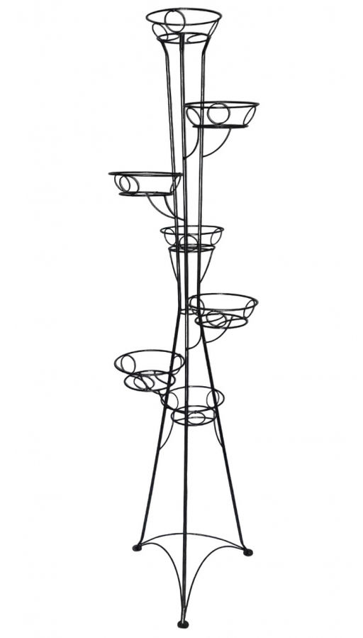 Цветочница напольная на 6 кашпо
