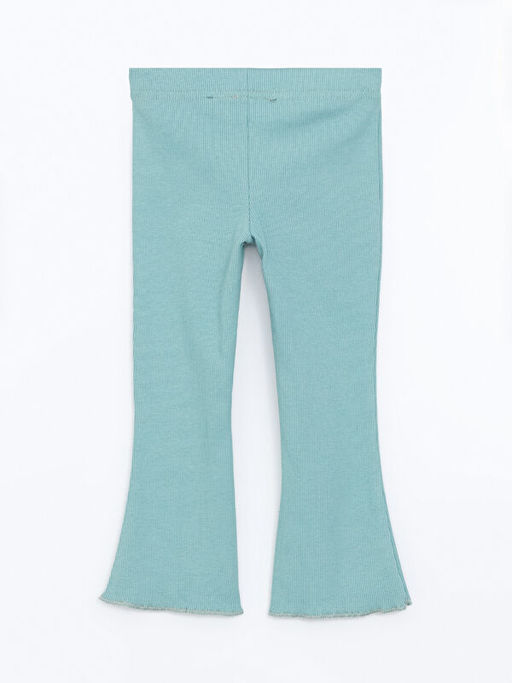 Beli Lastikli Basic ?spanyol Pa?a K?z ?ocuk Tayt - Waikiki фото 3