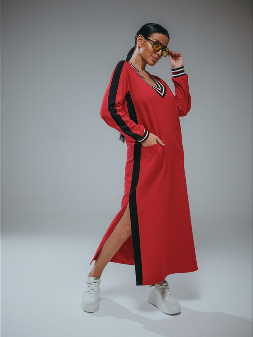 Дебора платье женское (алый) - Lovetex фото 6