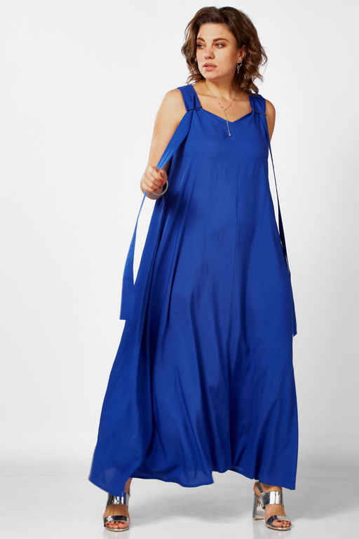 Платье BegiModa 1053 василёк