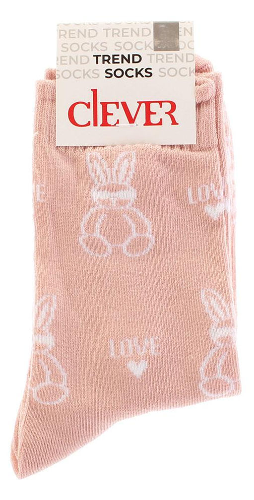 Носки Clever Д5540_св.розовый