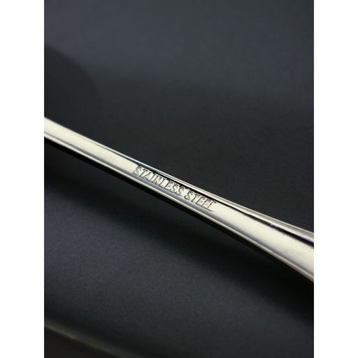 Ложка десертная из нержавеющей стали Доляна Таун, длина 18,5 см, толщина 2 мм  фото 3