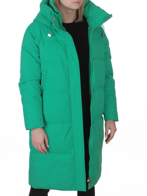 H24-620 GREEN Куртка зимняя женская (200 гр. холлофайбер)