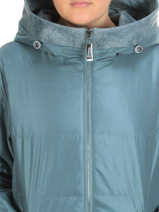 BM-15 GRAY/GREEN Куртка демисезонная женская (100 гр. синтепон) - Fashion фото 10