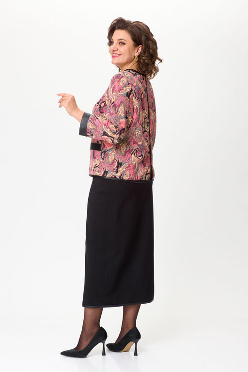 Костюм Michel Chic 1394 терракот, черный  фото 305