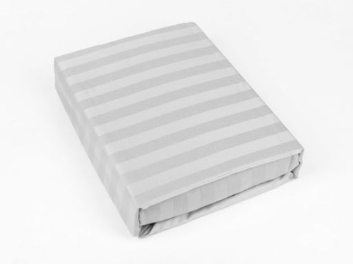 Комплект постельного белья 4251/1-БЧ евро сатин рис. 11-4601 цв. серый 2*2