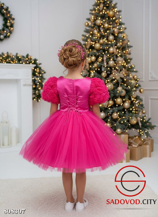 Пышные платья для принцесс с 3D розочками. - Bruno фото 6