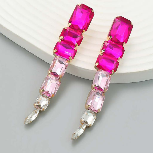 Серьги длинные на гвоздиках RADA Accessories